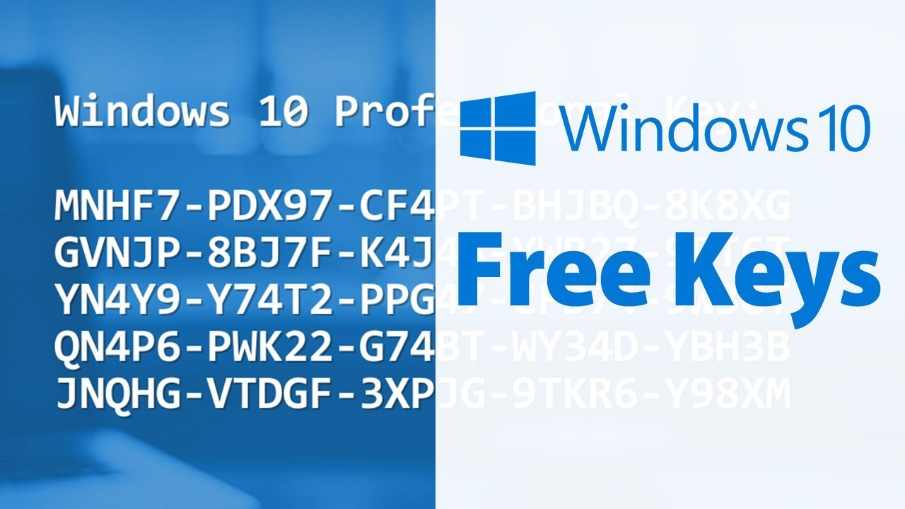 windows 10 pro product key download free